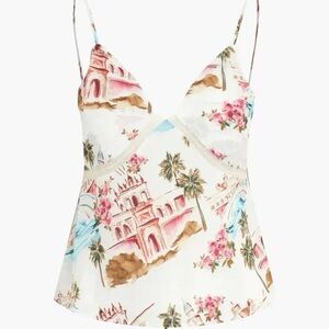 NWT Anthropologie Favorite Daughter Blackberry Top Valencia Print size L